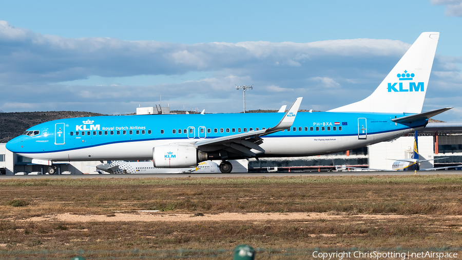 KLM - Royal Dutch Airlines Boeing 737-8K2 (PH-BXA) | Photo 292571