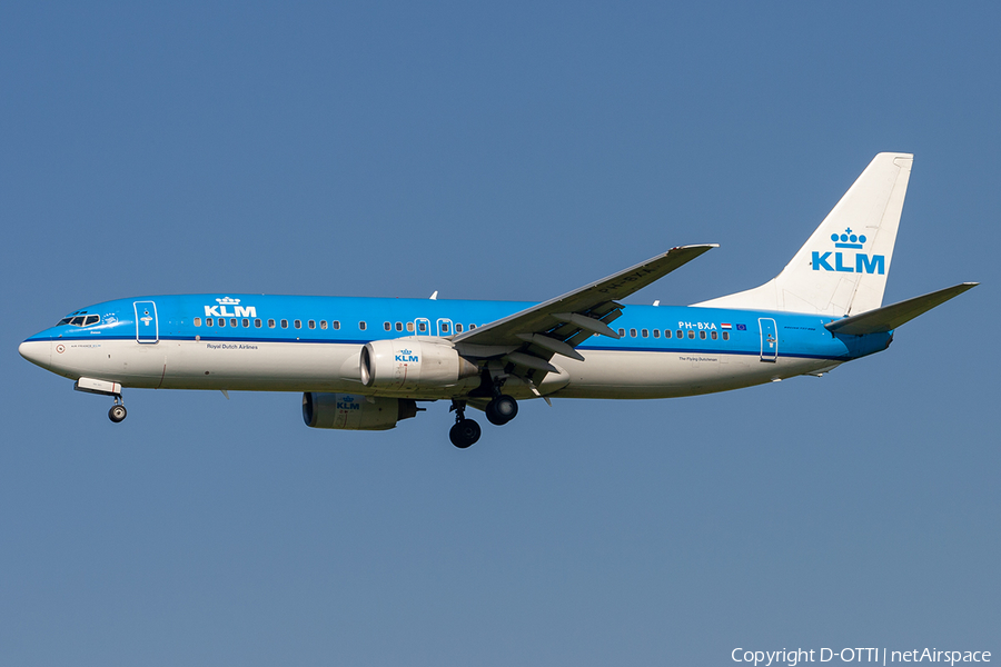 KLM - Royal Dutch Airlines Boeing 737-8K2 (PH-BXA) | Photo 304592