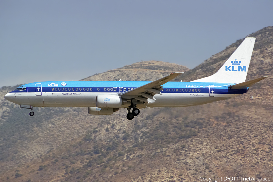 KLM - Royal Dutch Airlines Boeing 737-8K2 (PH-BXA) | Photo 514805