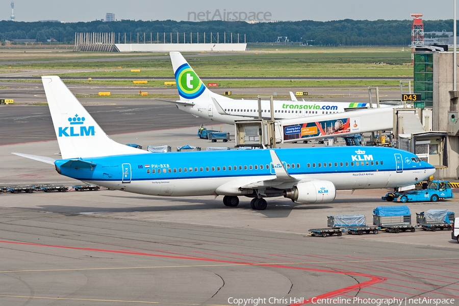 KLM - Royal Dutch Airlines Boeing 737-8K2 (PH-BXB) | Photo 31008