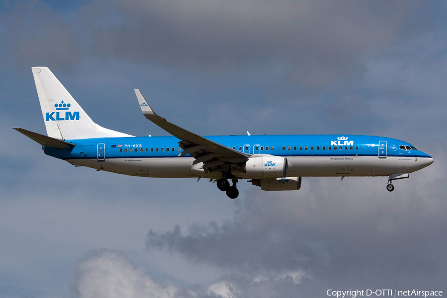 KLM - Royal Dutch Airlines Boeing 737-8K2 (PH-BXB) | Photo 264380