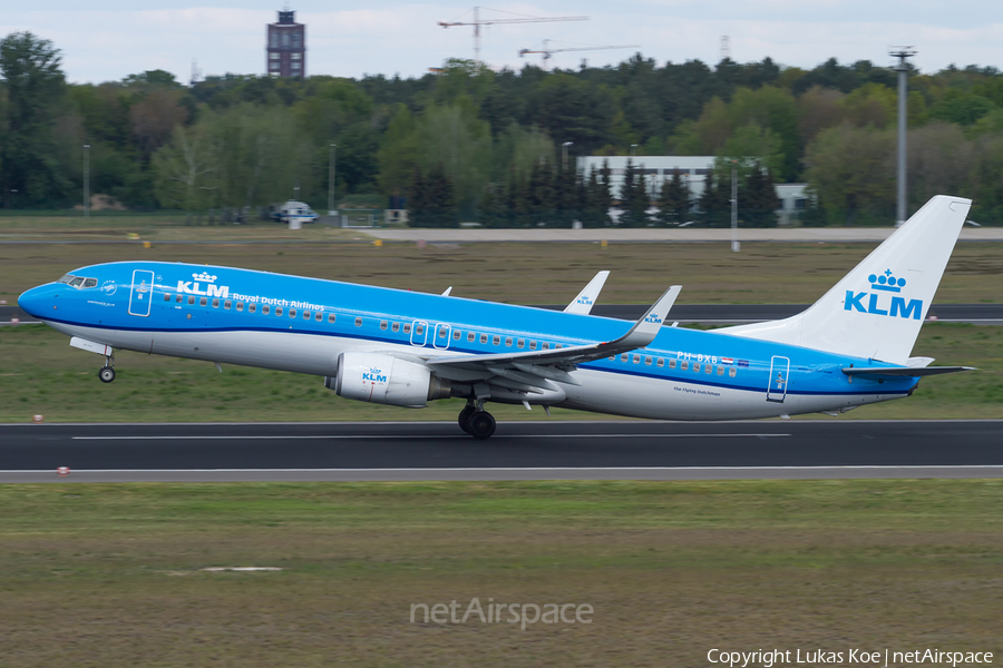 KLM - Royal Dutch Airlines Boeing 737-8K2 (PH-BXB) | Photo 317727