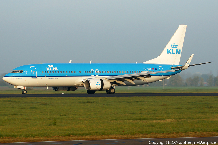 KLM - Royal Dutch Airlines Boeing 737-8K2 (PH-BXC) | Photo 278175