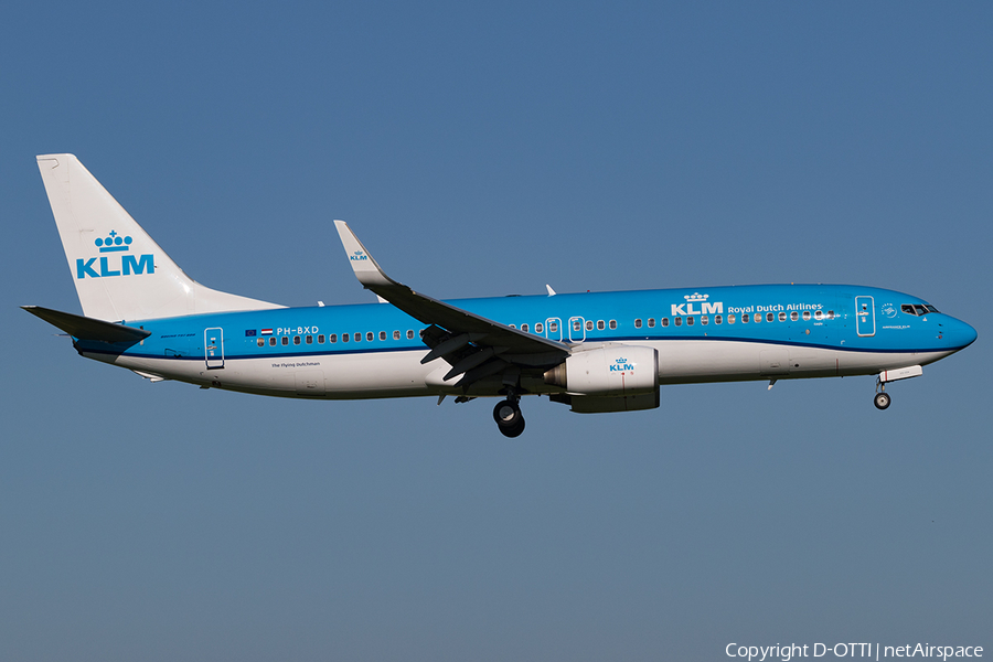 KLM - Royal Dutch Airlines Boeing 737-8K2 (PH-BXD) | Photo 166703