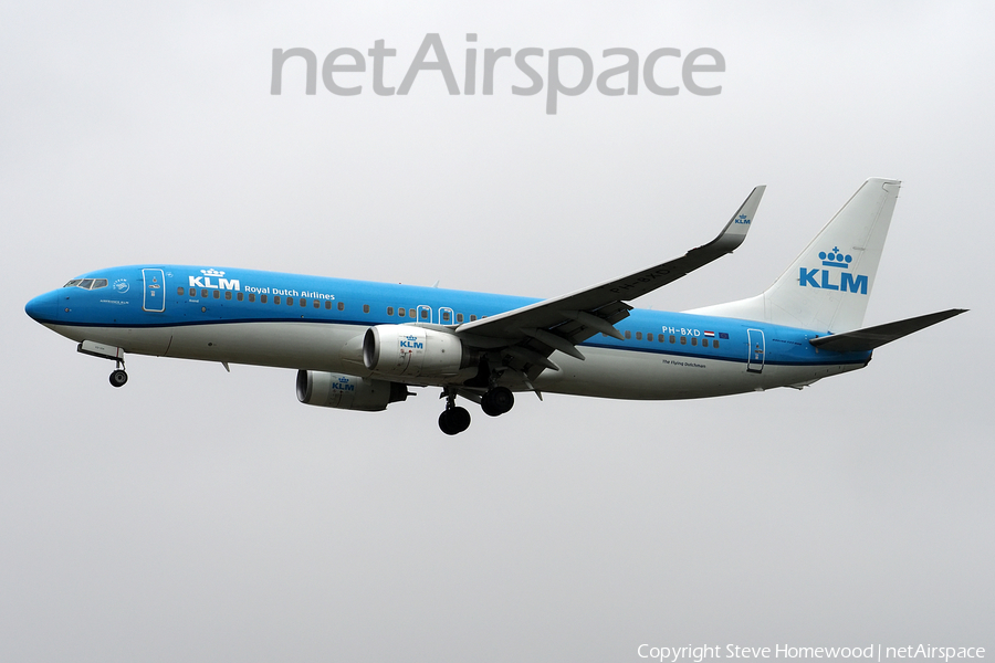 KLM - Royal Dutch Airlines Boeing 737-8K2 (PH-BXD) | Photo 534642