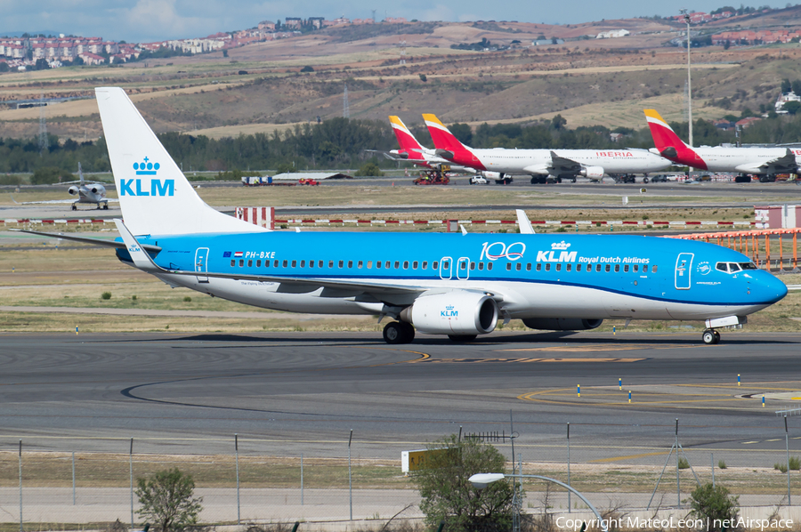 KLM - Royal Dutch Airlines Boeing 737-8K2 (PH-BXE) | Photo 350219