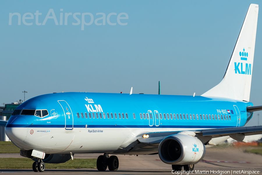 KLM - Royal Dutch Airlines Boeing 737-8K2 (PH-BXE) | Photo 106041