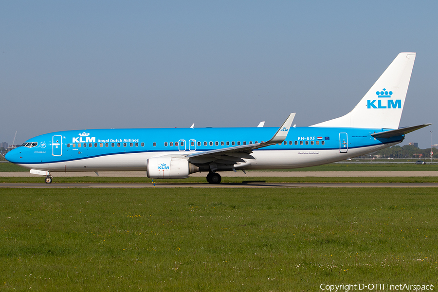 KLM - Royal Dutch Airlines Boeing 737-8K2 (PH-BXF) | Photo 243436