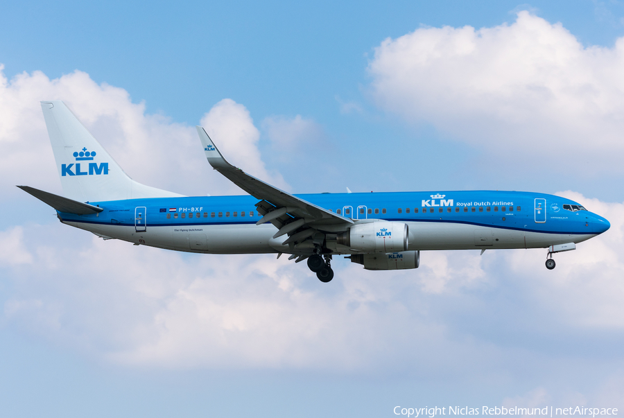 KLM - Royal Dutch Airlines Boeing 737-8K2 (PH-BXF) | Photo 248889