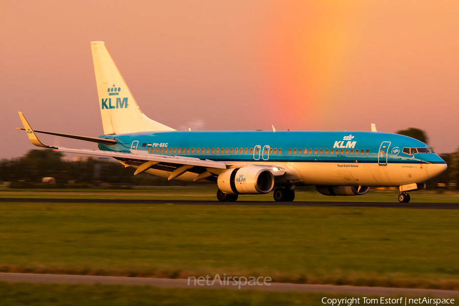 KLM - Royal Dutch Airlines Boeing 737-8K2 (PH-BXG) | Photo 125706