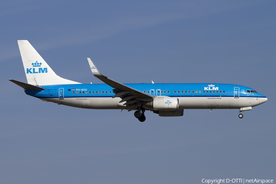 KLM - Royal Dutch Airlines Boeing 737-8K2 (PH-BXG) | Photo 404378