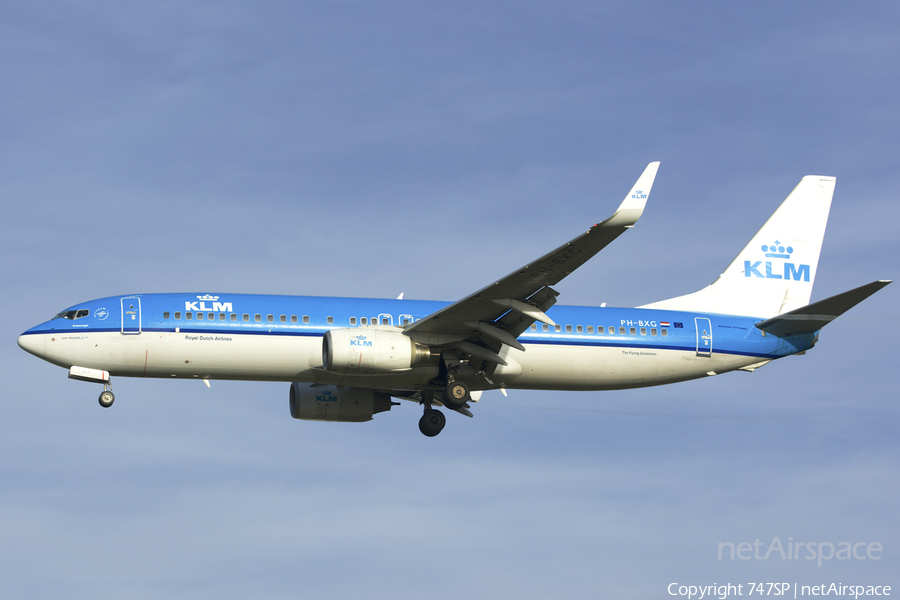KLM - Royal Dutch Airlines Boeing 737-8K2 (PH-BXG) | Photo 38428