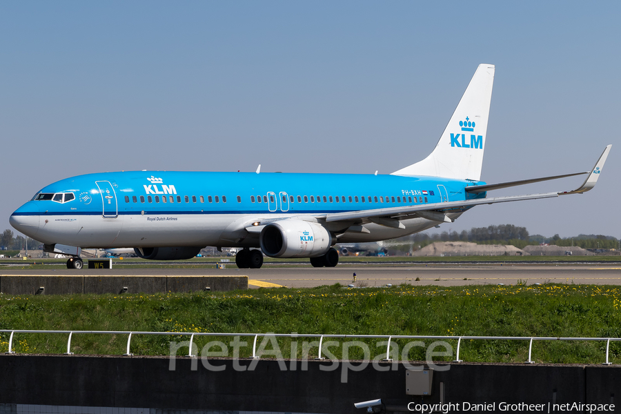 KLM - Royal Dutch Airlines Boeing 737-8K2 (PH-BXH) | Photo 331460