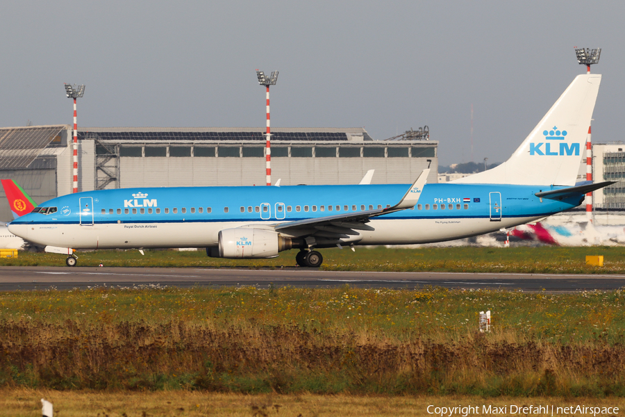 KLM - Royal Dutch Airlines Boeing 737-8K2 (PH-BXH) | Photo 502521