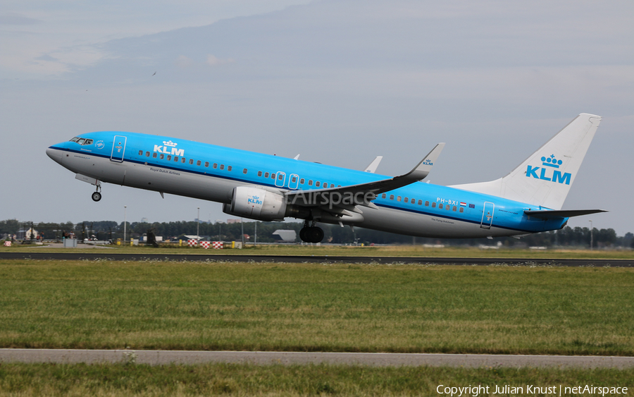 KLM - Royal Dutch Airlines Boeing 737-8K2 (PH-BXI) | Photo 90075
