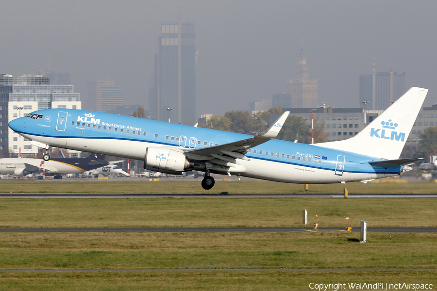 KLM - Royal Dutch Airlines Boeing 737-8K2 (PH-BXI) | Photo 533952