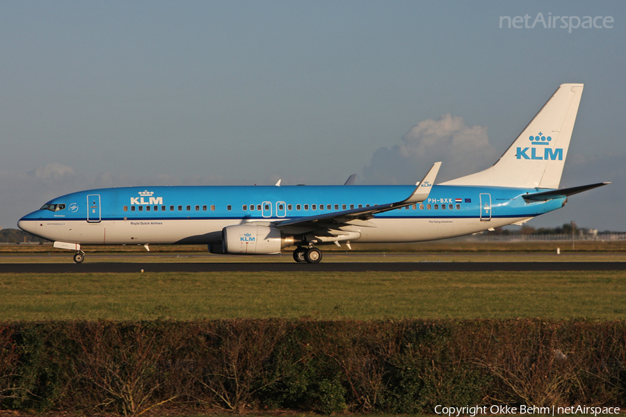 KLM - Royal Dutch Airlines Boeing 737-8K2 (PH-BXK) | Photo 39476