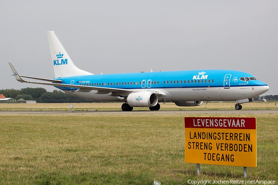 KLM - Royal Dutch Airlines Boeing 737-8K2 (PH-BXL) | Photo 82456