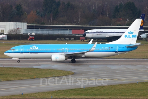 KLM - Royal Dutch Airlines Boeing 737-8K2 (PH-BXM) at  Hamburg - Fuhlsbuettel (Helmut Schmidt), Germany