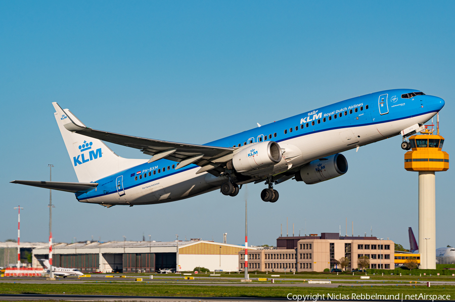 KLM - Royal Dutch Airlines Boeing 737-8K2 (PH-BXM) | Photo 568686