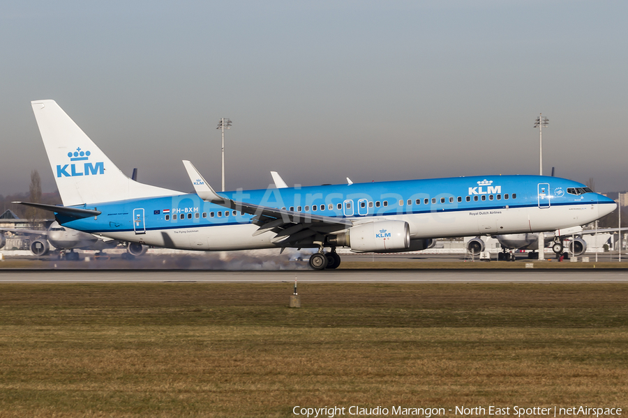 KLM - Royal Dutch Airlines Boeing 737-8K2 (PH-BXM) | Photo 97320