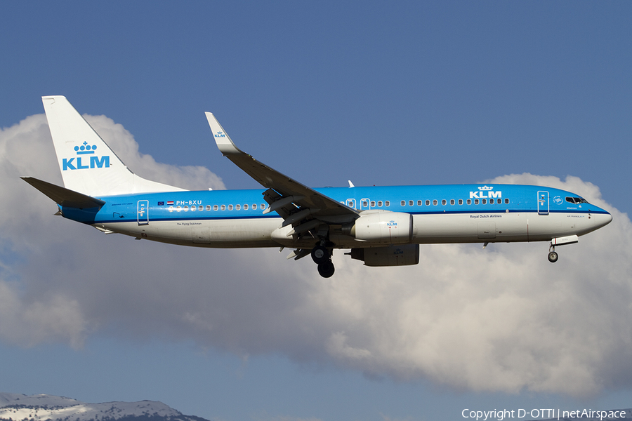 KLM - Royal Dutch Airlines Boeing 737-8BK (PH-BXU) | Photo 376769