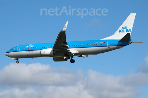 KLM - Royal Dutch Airlines Boeing 737-8BK (PH-BXU) at  London - Heathrow, United Kingdom
