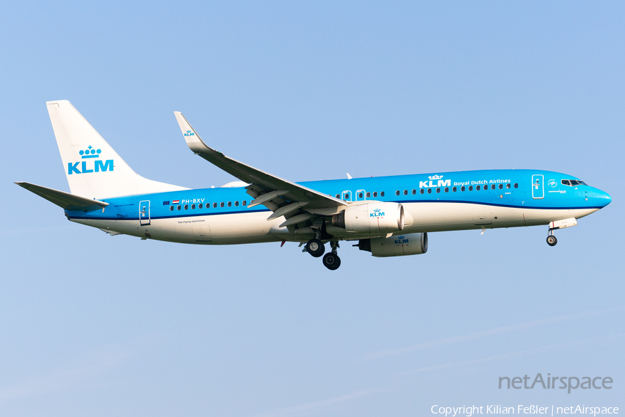 KLM - Royal Dutch Airlines Boeing 737-8K2 (PH-BXV) | Photo 678634