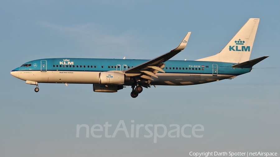 KLM - Royal Dutch Airlines Boeing 737-8K2 (PH-BXW) | Photo 225052