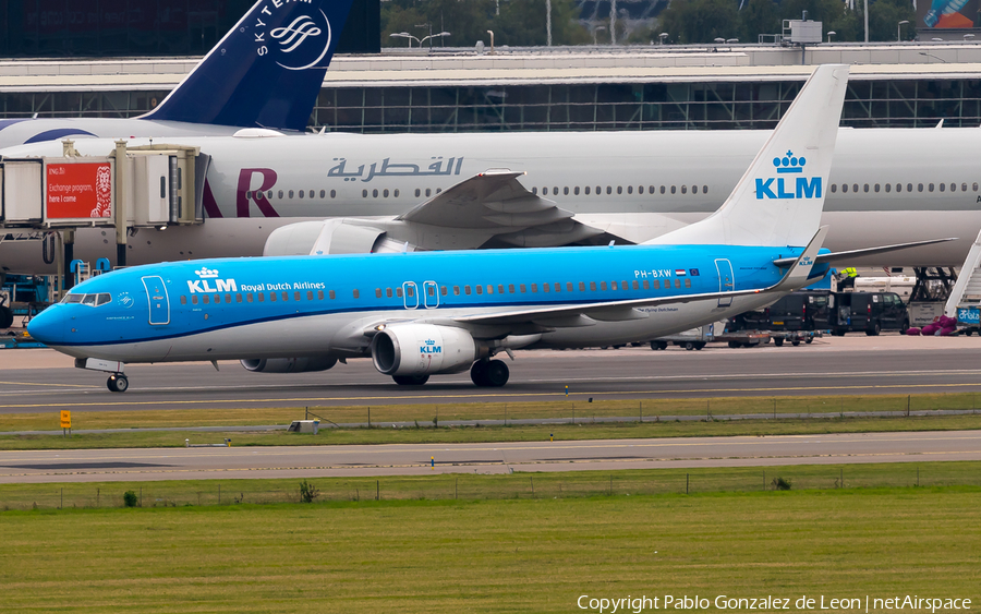 KLM - Royal Dutch Airlines Boeing 737-8K2 (PH-BXW) | Photo 350214