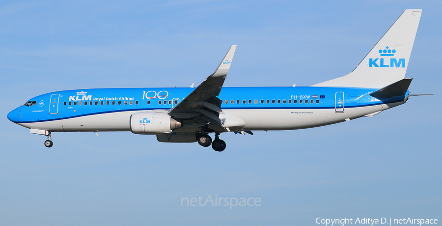 KLM - Royal Dutch Airlines Boeing 737-8K2 (PH-BXW) | Photo 364575