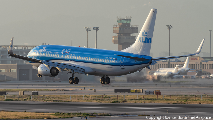 KLM - Royal Dutch Airlines Boeing 737-8K2 (PH-BXW) | Photo 367546