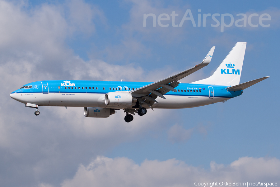 KLM - Royal Dutch Airlines Boeing 737-8K2 (PH-BXW) | Photo 75325