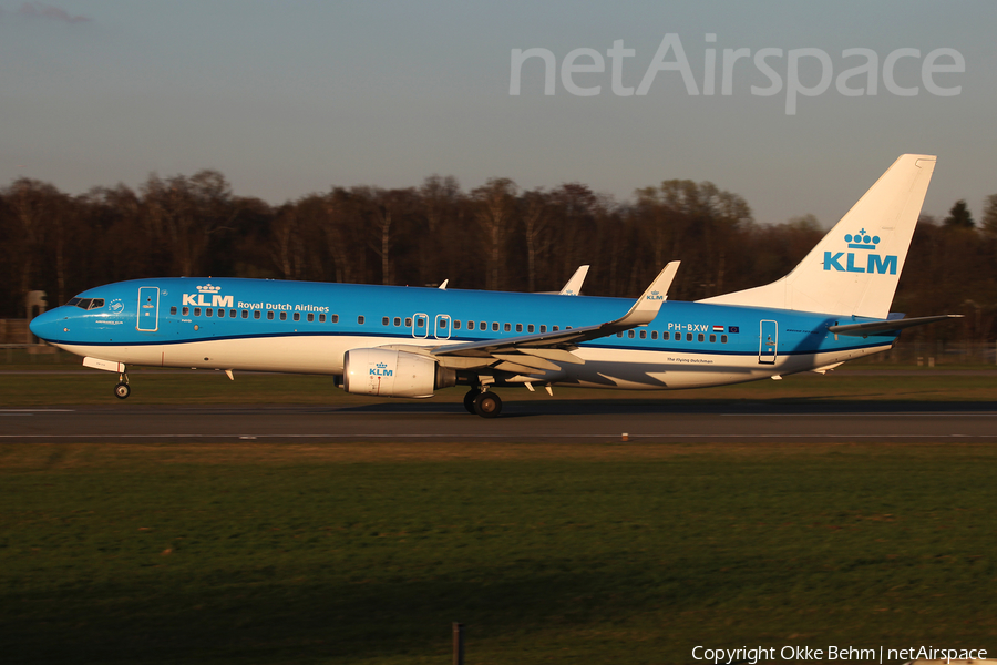 KLM - Royal Dutch Airlines Boeing 737-8K2 (PH-BXW) | Photo 157930