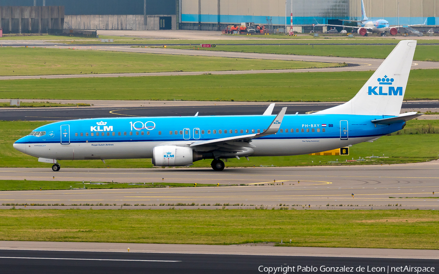 KLM - Royal Dutch Airlines Boeing 737-8K2 (PH-BXY) | Photo 350240