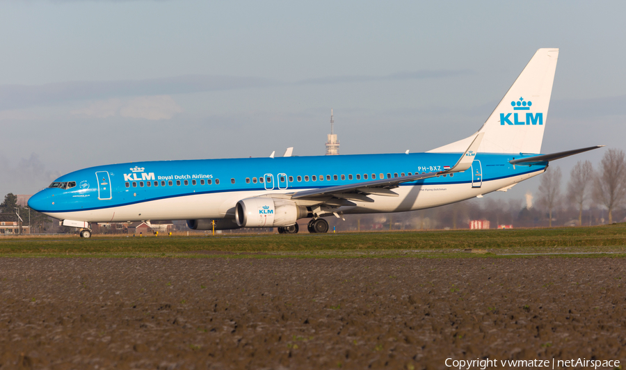 KLM - Royal Dutch Airlines Boeing 737-8K2 (PH-BXZ) | Photo 197278