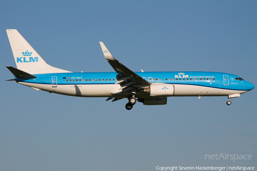 KLM - Royal Dutch Airlines Boeing 737-8K2 (PH-BXZ) | Photo 231216