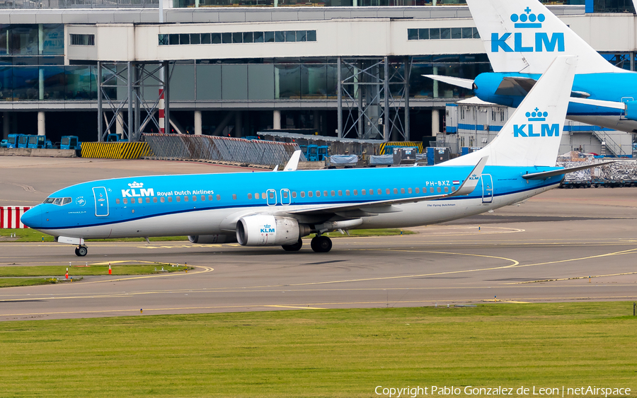 KLM - Royal Dutch Airlines Boeing 737-8K2 (PH-BXZ) | Photo 350469
