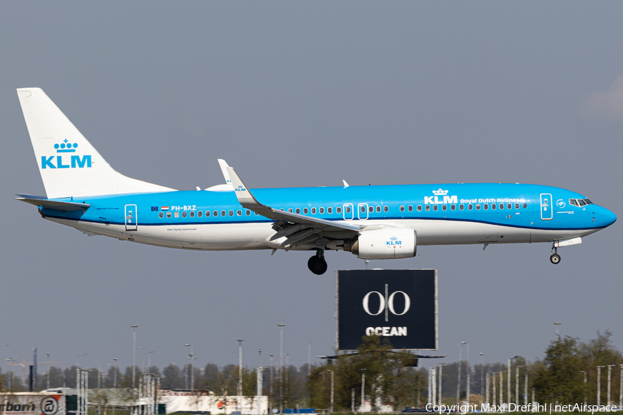 KLM - Royal Dutch Airlines Boeing 737-8K2 (PH-BXZ) | Photo 510208