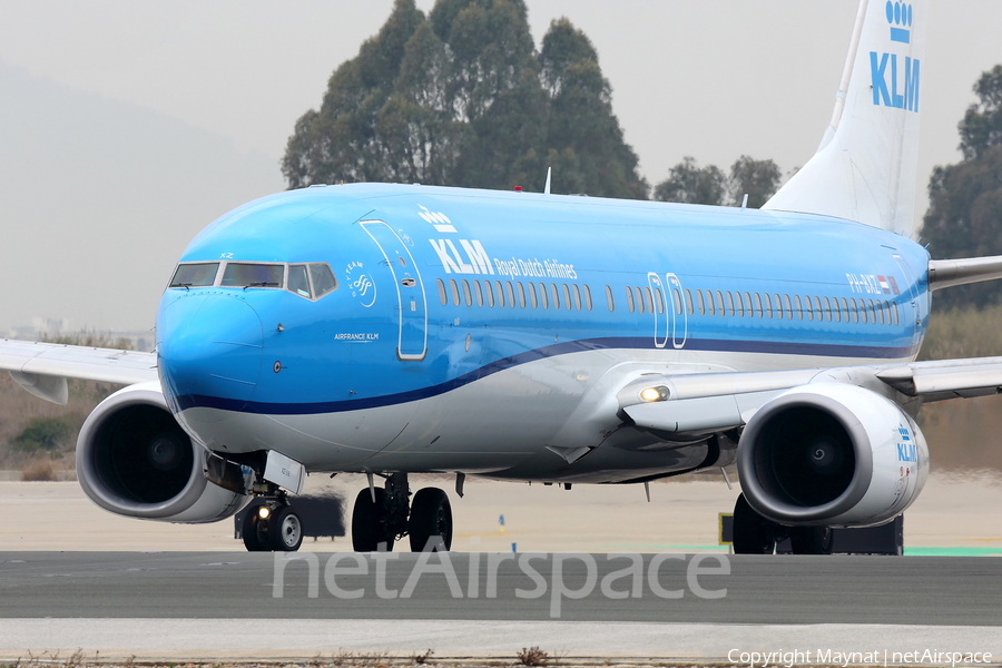 KLM - Royal Dutch Airlines Boeing 737-8K2 (PH-BXZ) | Photo 153996