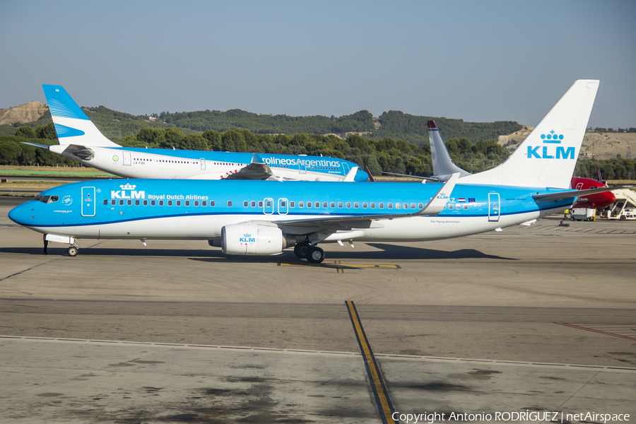 KLM - Royal Dutch Airlines Boeing 737-8K2 (PH-BXZ) | Photo 193254