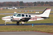 KLM Flight School Beech 58 Baron (PH-BYD) at  Hamburg - Fuhlsbuettel (Helmut Schmidt), Germany