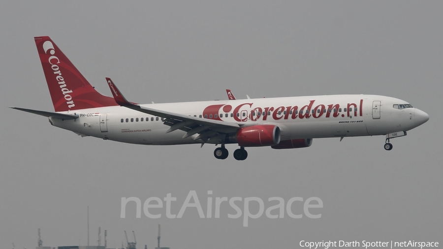 Corendon Dutch Airlines Boeing 737-8KN (PH-CDE) | Photo 216567