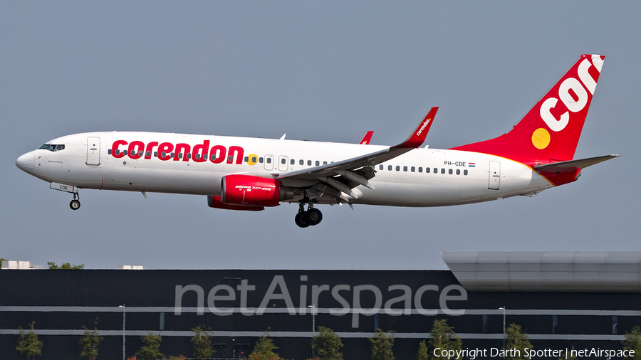 Corendon Dutch Airlines Boeing 737-8KN (PH-CDE) | Photo 283319