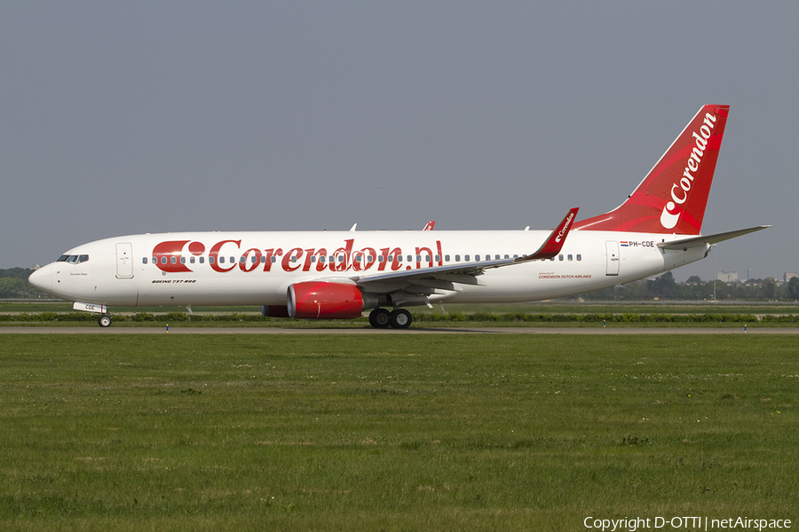Corendon Dutch Airlines Boeing 737-8KN (PH-CDE) | Photo 357404