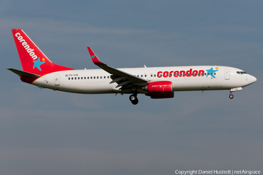 Corendon Dutch Airlines Boeing 737-8KN (PH-CDE) | Photo 453838