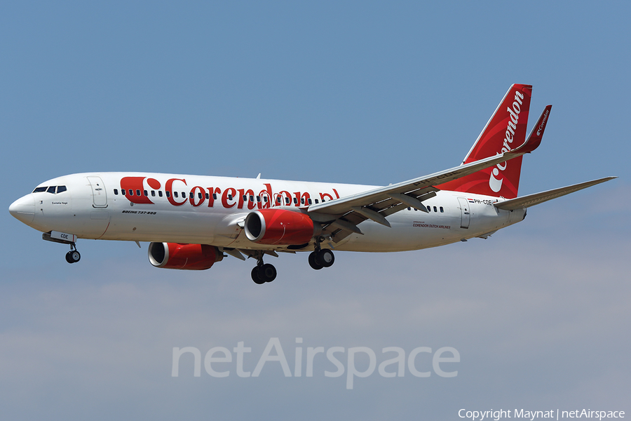 Corendon Dutch Airlines Boeing 737-8KN (PH-CDE) | Photo 392073