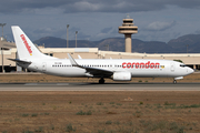 Corendon Dutch Airlines Boeing 737-8KN (PH-CDE) at  Palma De Mallorca - Son San Juan, Spain
