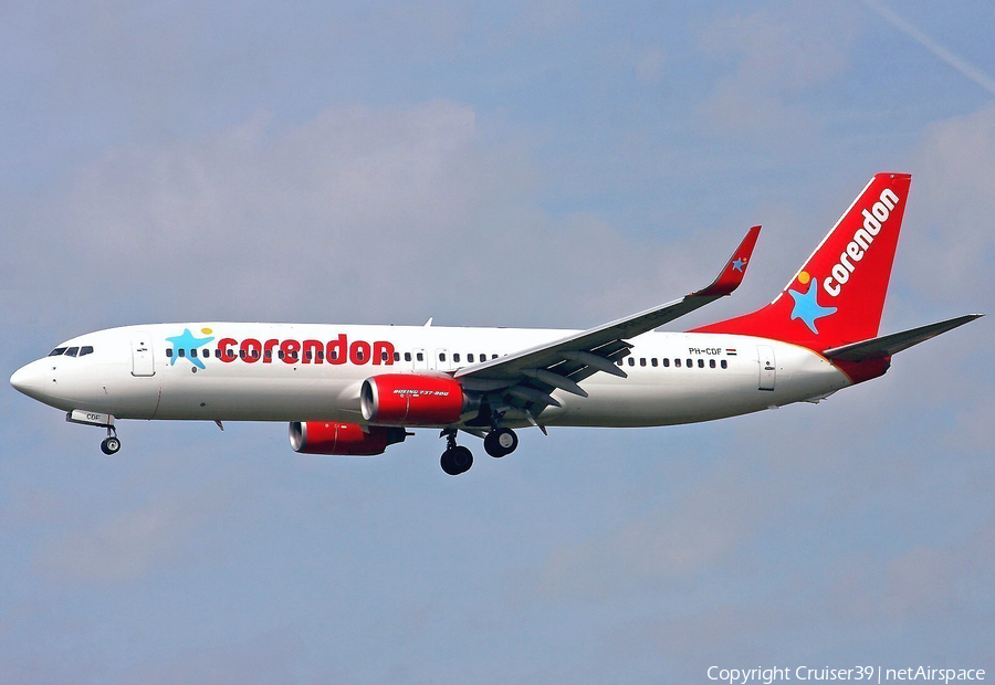 Corendon Dutch Airlines Boeing 737-804 (PH-CDF) | Photo 119765