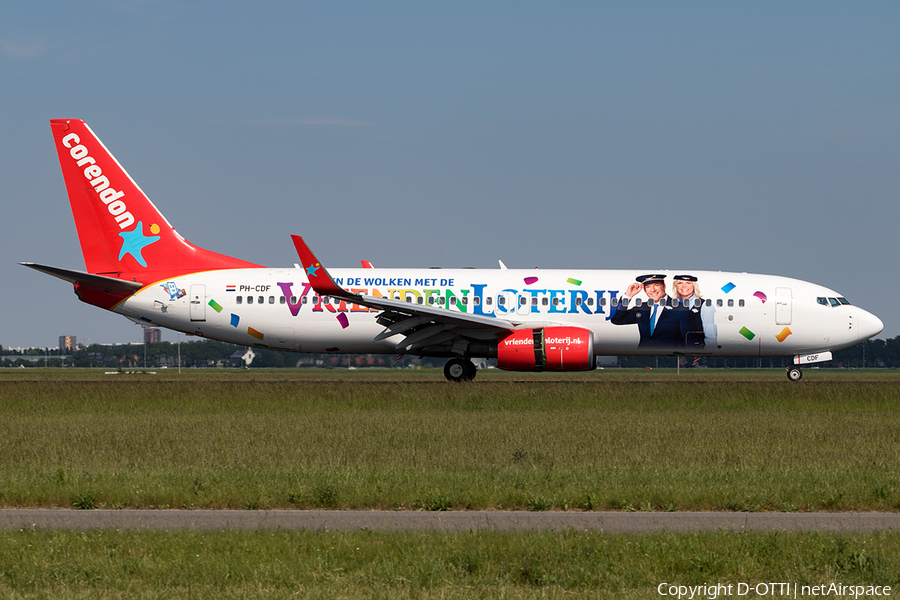 Corendon Dutch Airlines Boeing 737-804 (PH-CDF) | Photo 167539